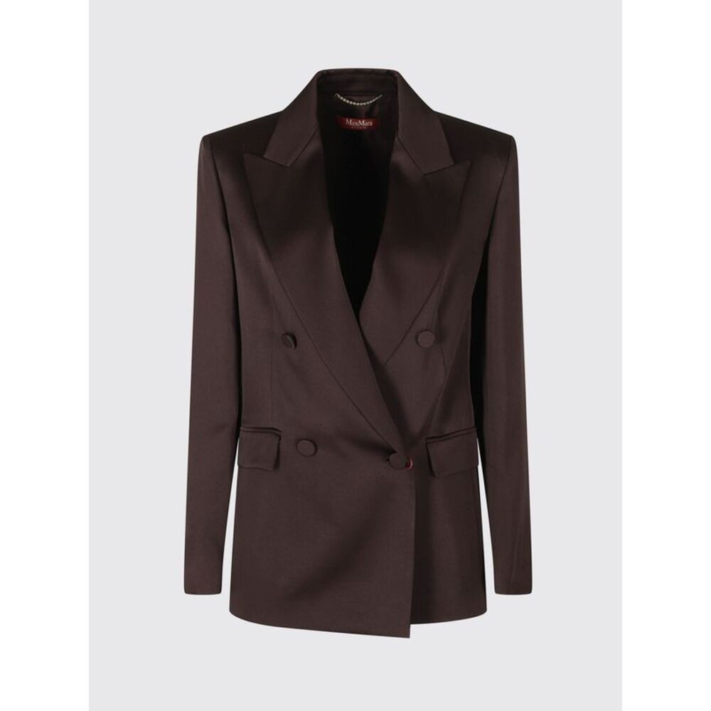 Max Mara Studio Jacket Woman Brown